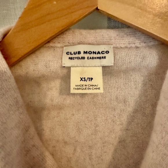 Club Monaco 100% Cashmere Cowl Pullover Sweater *Very Chic!* - Picture 5 of 7